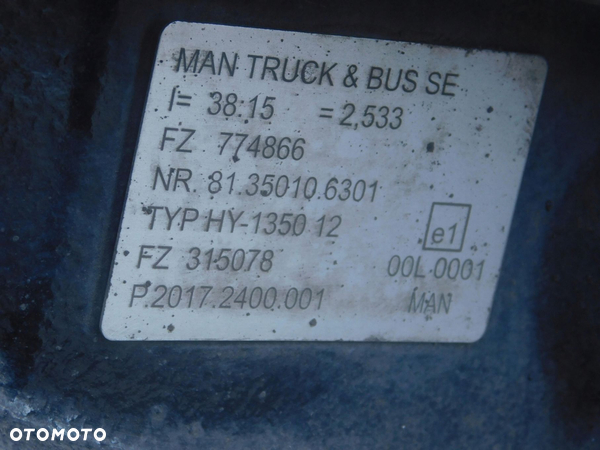 38:15 Hy-1350 Most Tył Man Tgx Tgs 470 Km Euro 6 - 7