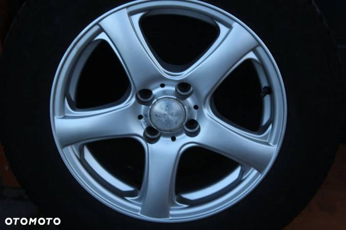 KOŁA FELGI ALUMINIOWE DWIE OPONY LETNIE 195/65 R15 4x100 OPEL ASTRA MERIVA CORSA - 5