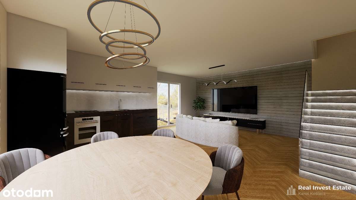 Piękne domy w zabudowie bliźniaczej Kajetany gm. Nadarzyn 2 ETAP-7