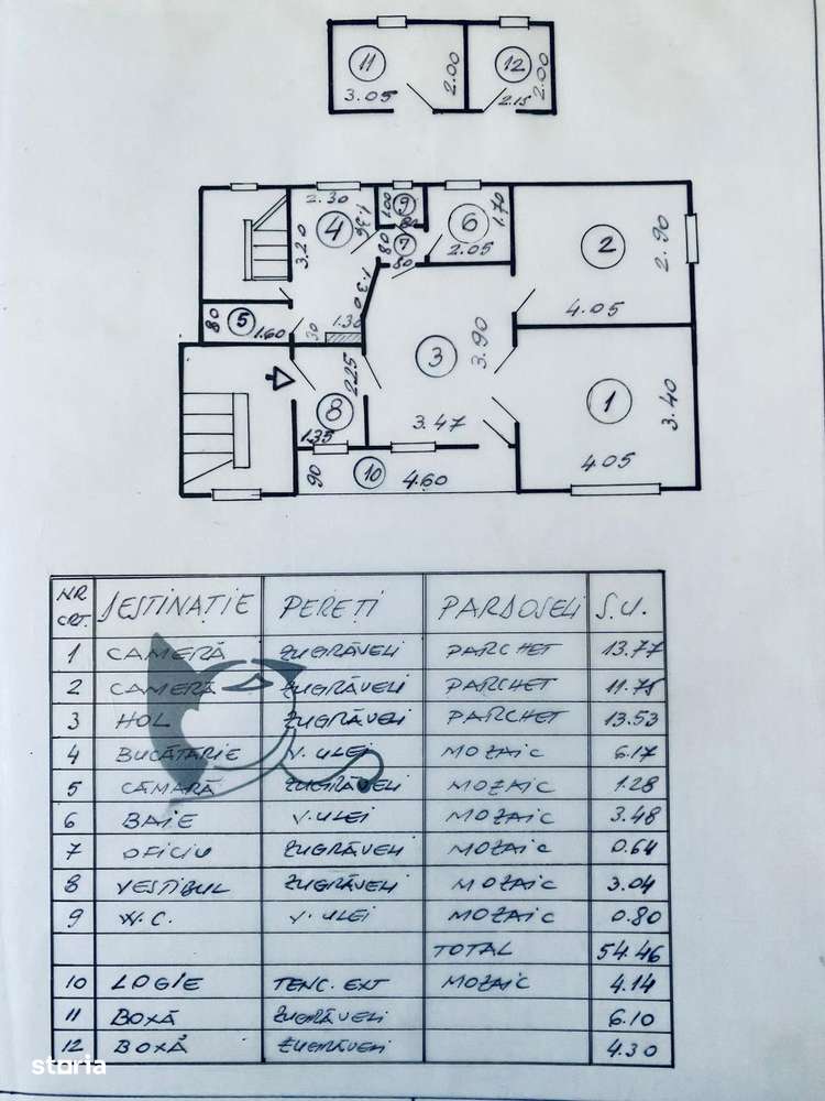 Vanzare apartament trei camere mobilat/utilat renovat Cotroceni metrou-16