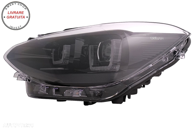 Faruri Osram LED DRL BMW 1 Series F20 F21 (06.2011-03.2015) Crom- livrare gratuita - 3