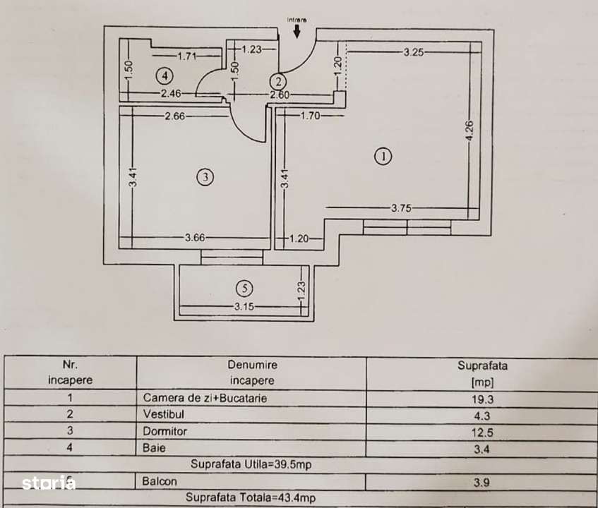 Apartament 2 camere 40mp | 0 comision | Cosmopolis | Mobilat Utilat - Imagine principală: 4/16