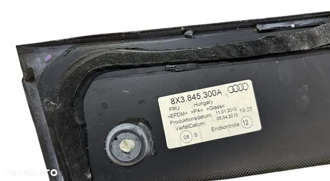 Audi A1 Szyba karoseryjna lewa prawa wersja 3 drzwi 8X3845300A 8X3845299A szyba do drzwi drzwiowa prawa - 9