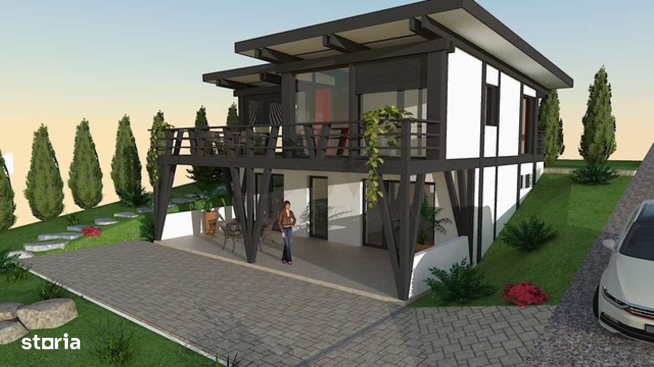 Vila 5 camere HUF Haus Balotesti vedere lac - Imagine principală: 2/10