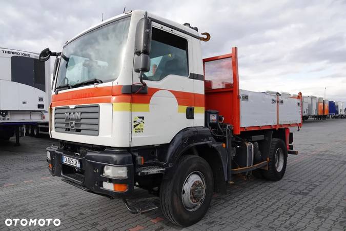 MAN TGM 13.280 / 4x4 / MANUAL / WYWROTKA + HDS HIAB 111 - 7