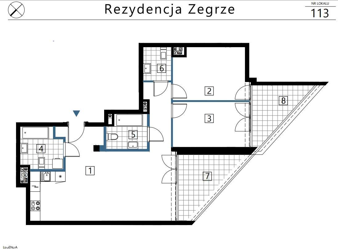 OKAZJA! NOWE! 3 pokojowe mieszkanie z widokiem na jezioro, Na JUŻ !-5