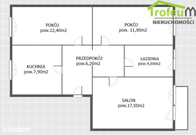 Mieszkanie 60,40m2, w bardzo dobrej cenie!!!