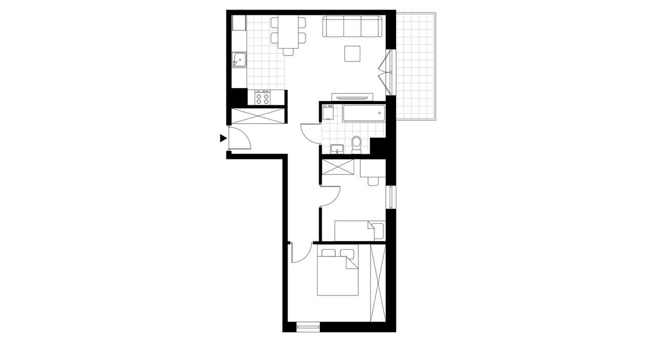 Vi² by Blockhaus  | mieszkanie 3-pok. | A_46 - Pełny obrazek: 4/9
