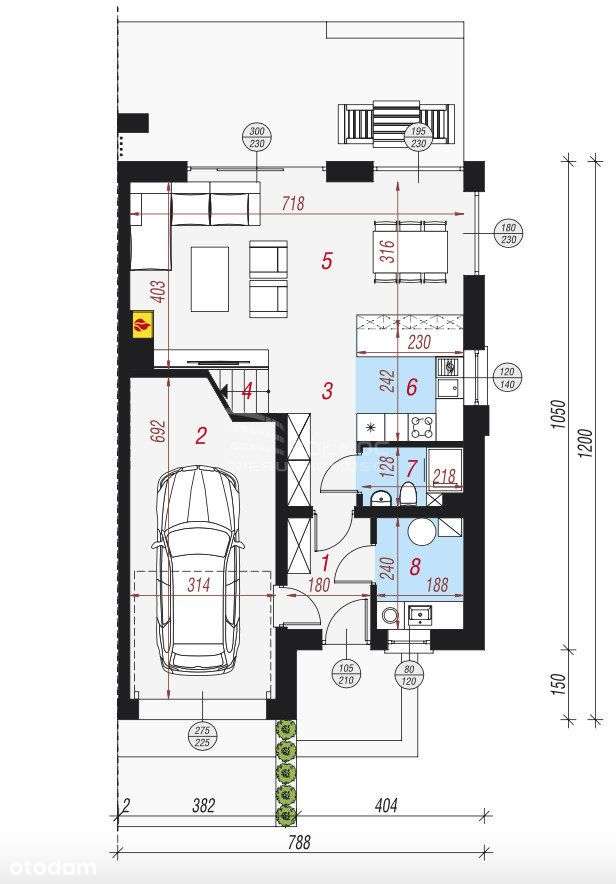 Domy w stanie deweloperskim Legnica - Pełny obrazek: 4/9