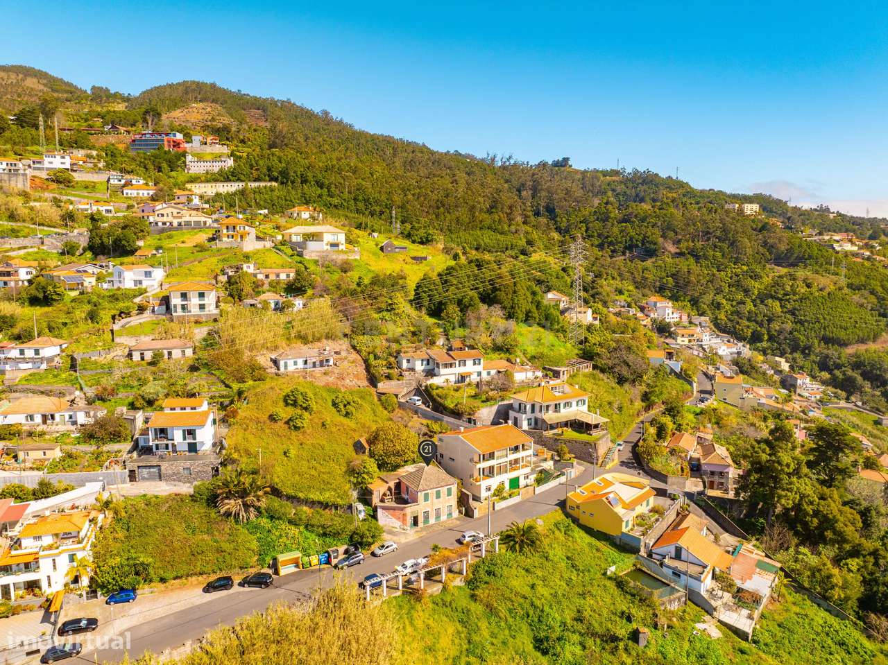 Moradia T3 Centenária em São Gonçalo com Vista sobre o Funchal-19
