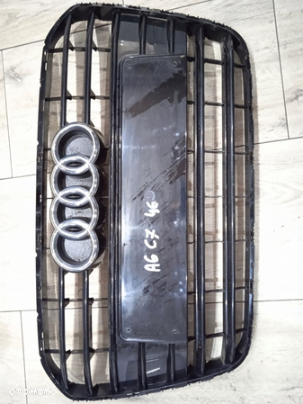 AUDI A6 C7 LIFT S-LINE BLACK ATRAPA 4G0853653 - 6