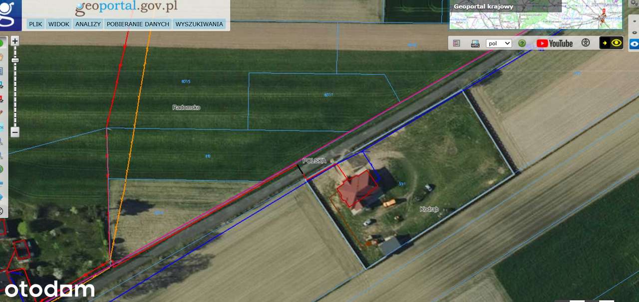 Duża działka budowlana blisko Radomska-2