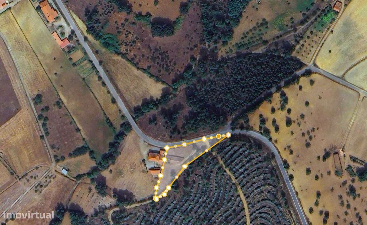 Terreno com 1.500m2 – Enxames, Fundão | Ruína e Palheiro - Grande imagem: 2/15