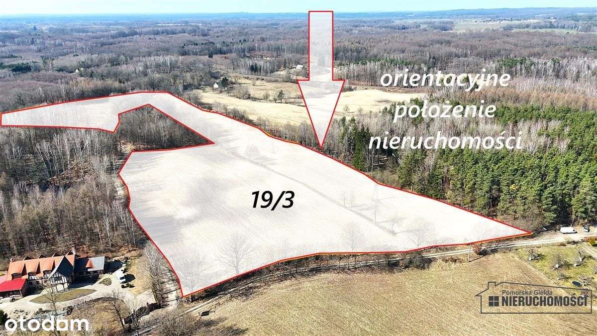 Grunt siedliskowy w otoczeniu lasu ok. 2,5 km od J - Pełny obrazek: 2/20