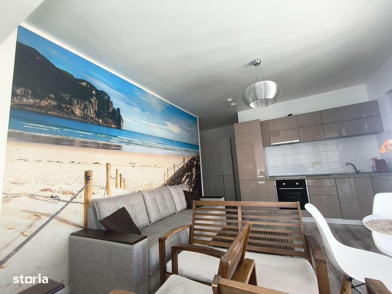 Apartament Mamaia in bloc De Silva aproape de Cluburi și Summerland-11