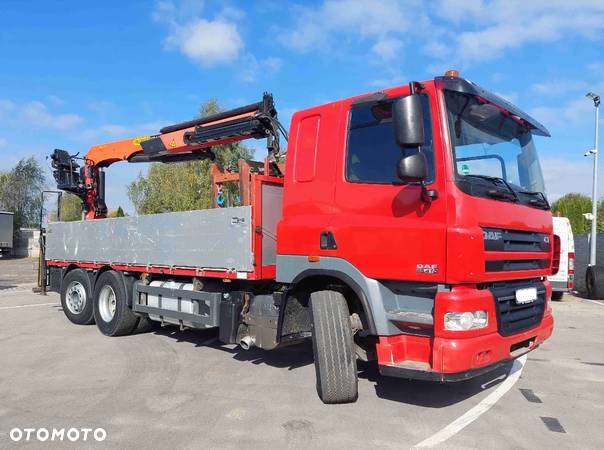 DAF CF85.410T / BUDOWLANY / 6X2 / HDS PALFINGER PK 21001L - 2