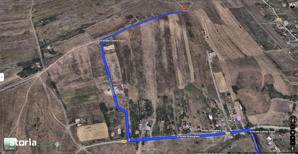 Teren Intravilan, Strada Colonia Sopor CJ 400482-7