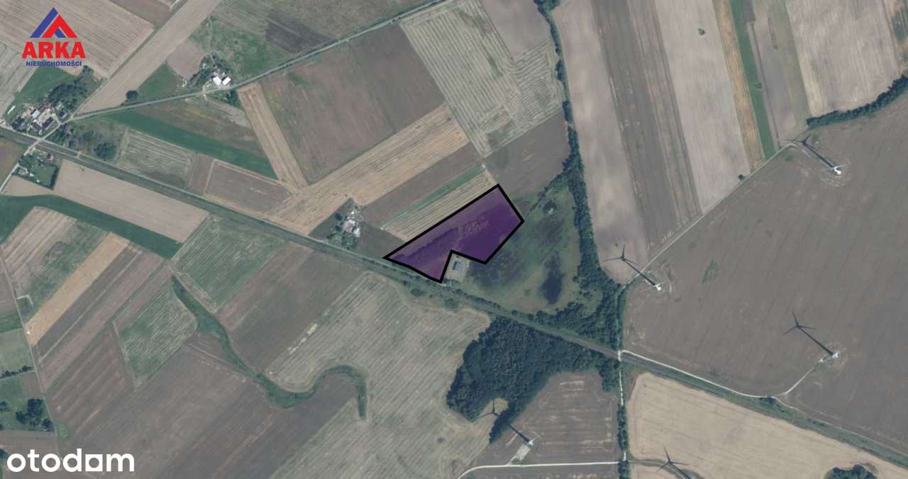 Działka rolna z możliwością uzyskania WZ-1