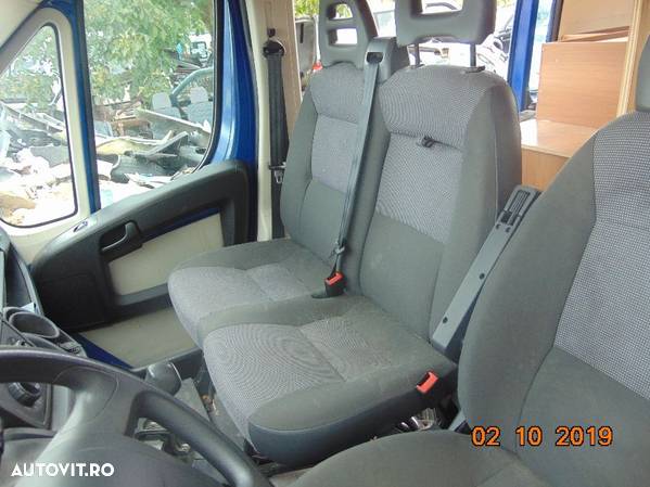 Scaun Peugeot Boxer 2006-2021 bancheta fata Citroen Jumper Fiat Ducato - 2