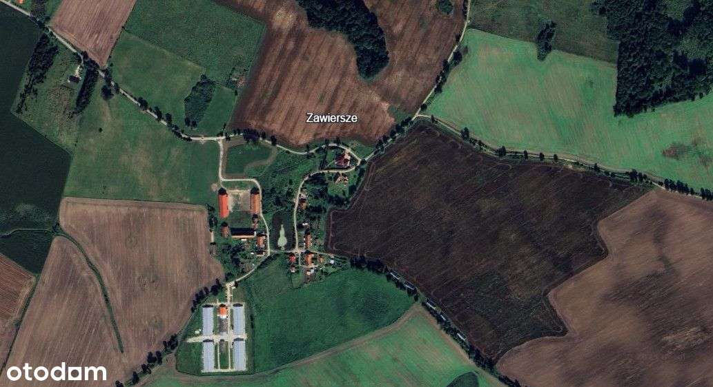 Zawiersze, gmina Bartoszyce 5000m ładna działka-1