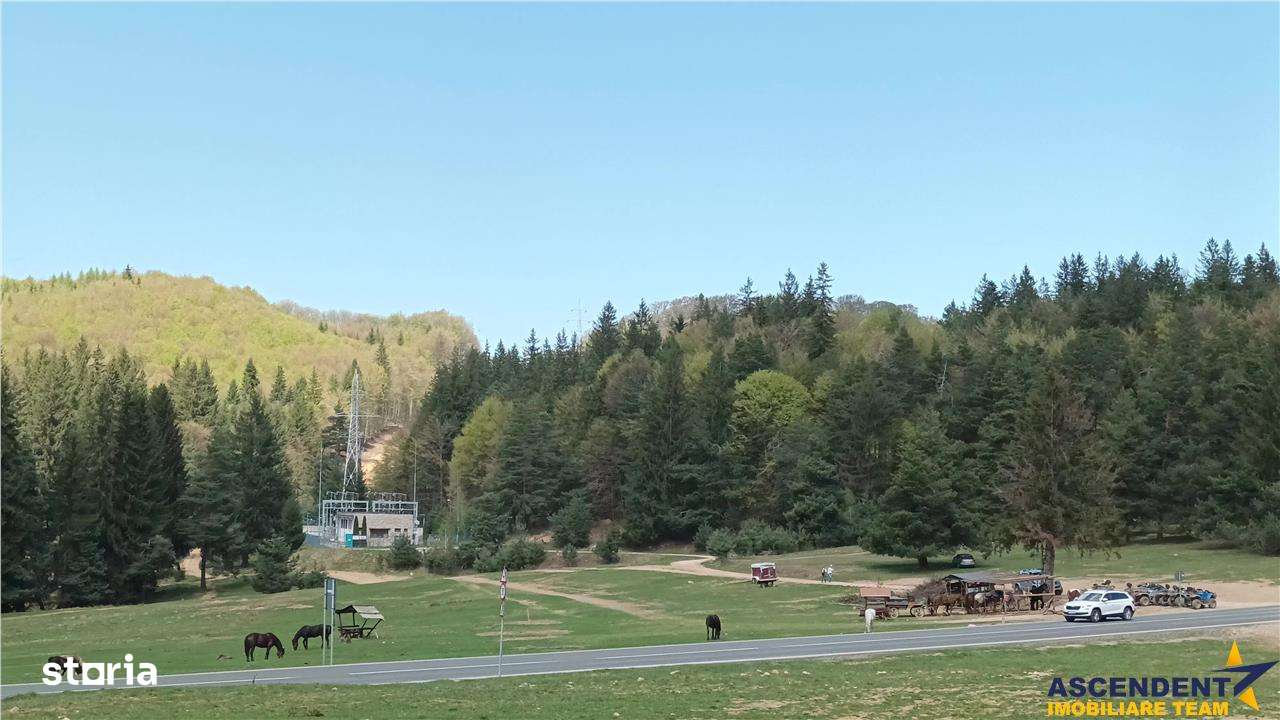 Teren cu potential:1.000 mp,proiect turisticrezidential,Poiana Brasov - Imagine principală: 4/18