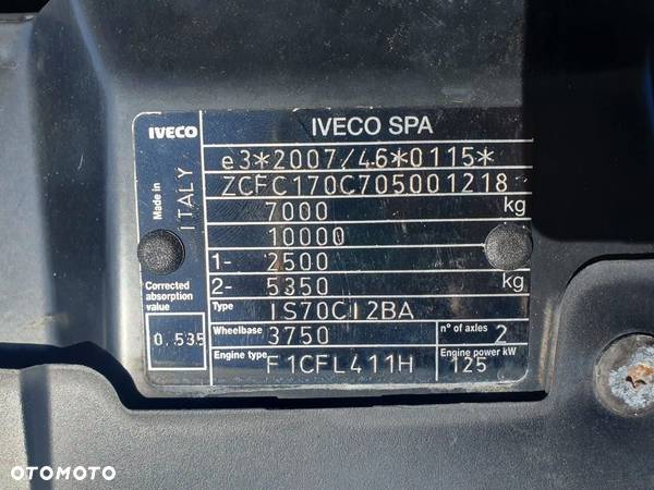 Iveco Daily 70C17, 50C17, 35c17 - 22