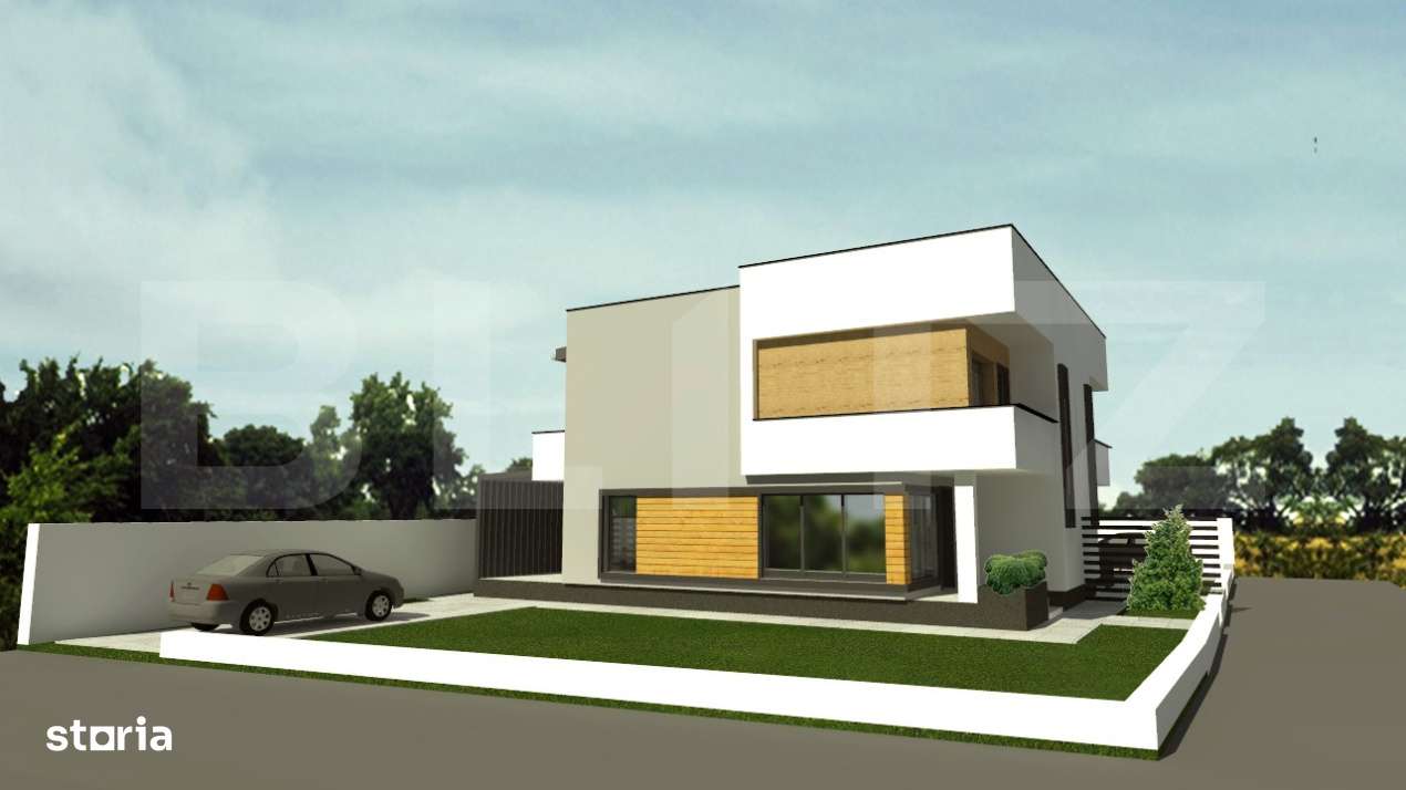Casa premium P+E, 279 mp teren, Pielesti (cartier rezidential) - Imagine principală: 2/10