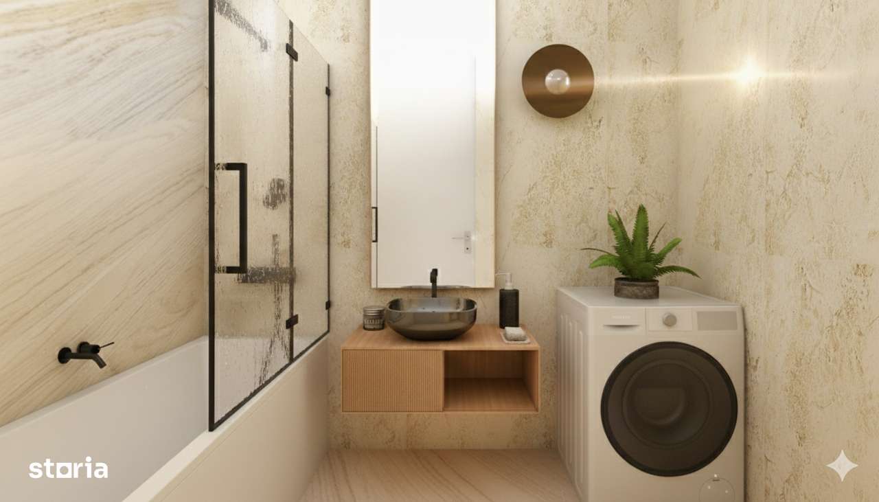 Apartament 2 camere Direct Dezvoltator 50 mp utili + balcon - Finisat-4