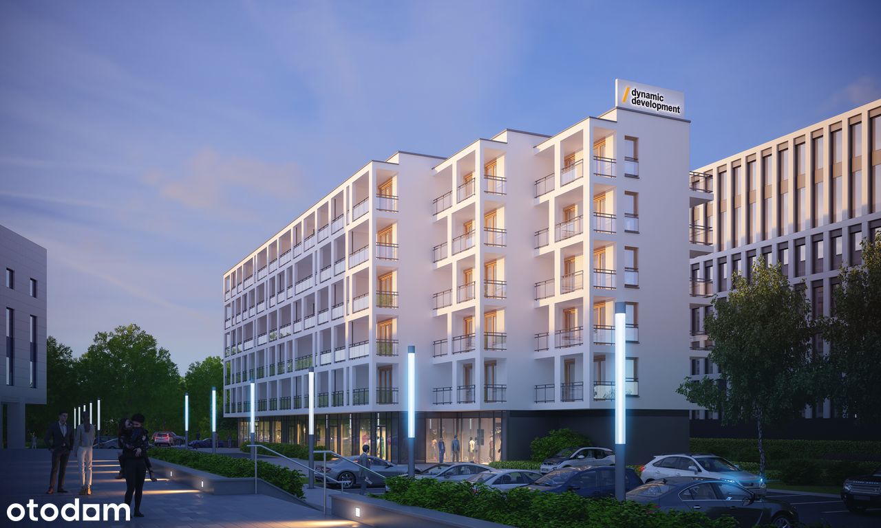 2-pokojowe mieszkanie 34m2 + balkon 9,44m2