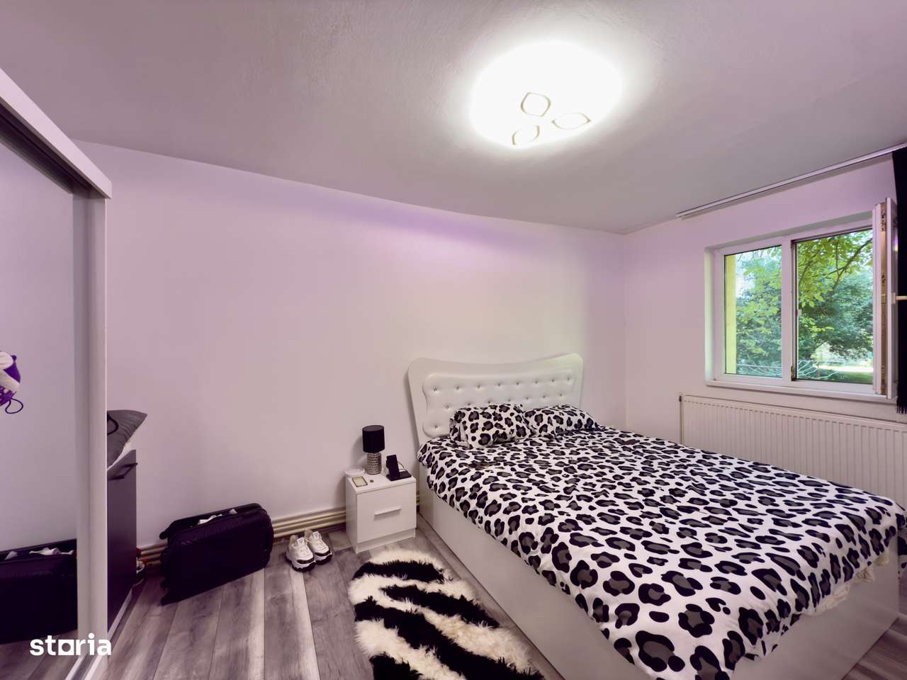 Ap. 2 camere , amenajat , centrala pe gaz, parter - Lunei-1