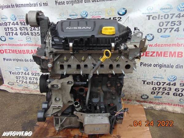 Motor Renault Trafic 1.6 r9m Opel Vivaro nissan Primastar X Trail r9M scenic megane 4 Mercedes 1.6cd - 4