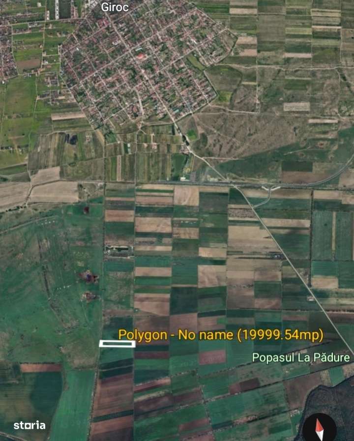 Giroc - 2 ha - teren extravilan- front 56 m - Imagine principală: 2/2