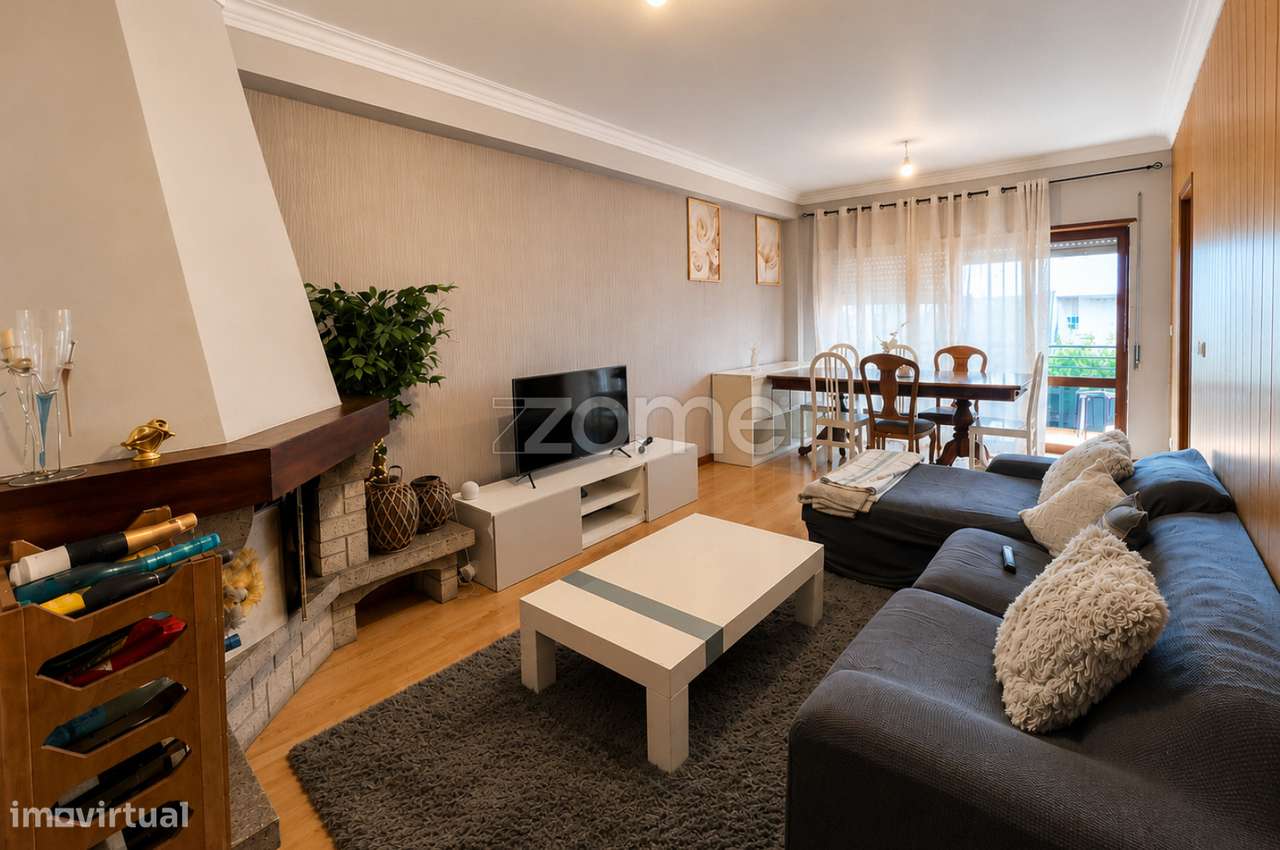 Apartamento T3 com garagem fechada junto ao Braga Shoping-0