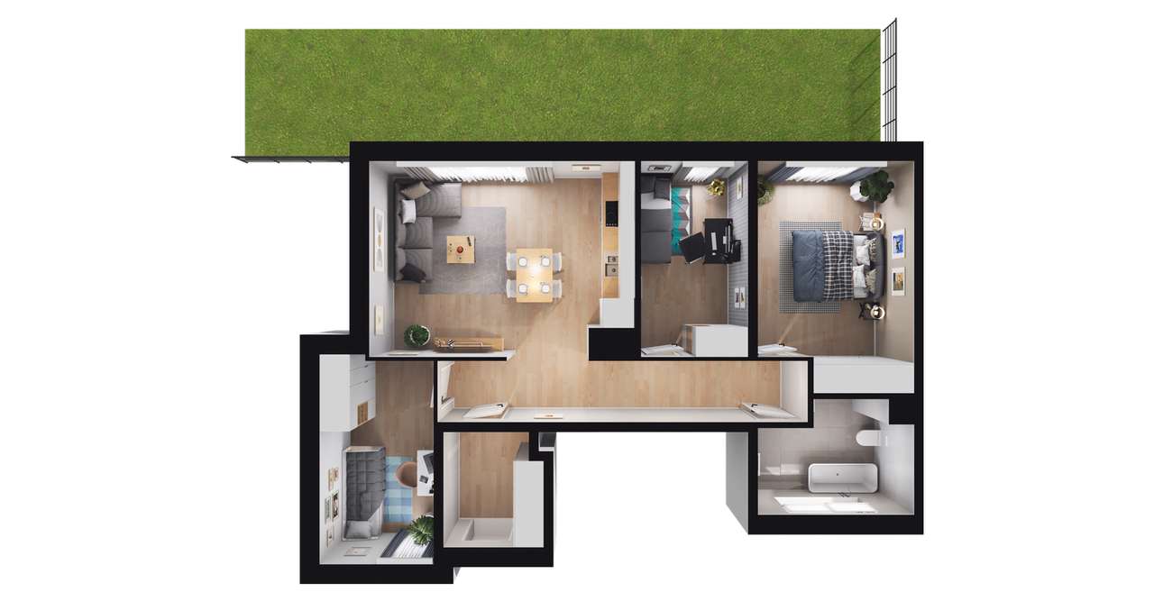 Jeziorowa Prestige House | 4-pok. | C1/1_11 - Pełny obrazek: 2/8