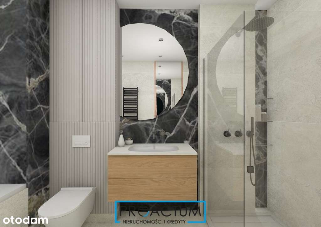 Nowoczesny dom szeregowy z ogródkiem i garażem-12