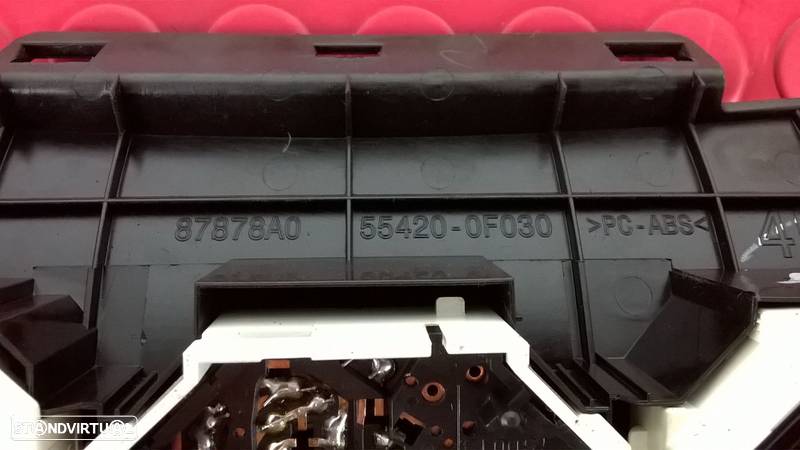 Botão Sofagem / Climatronic - 55420-0F030 [Toyota Verso R2] - 3