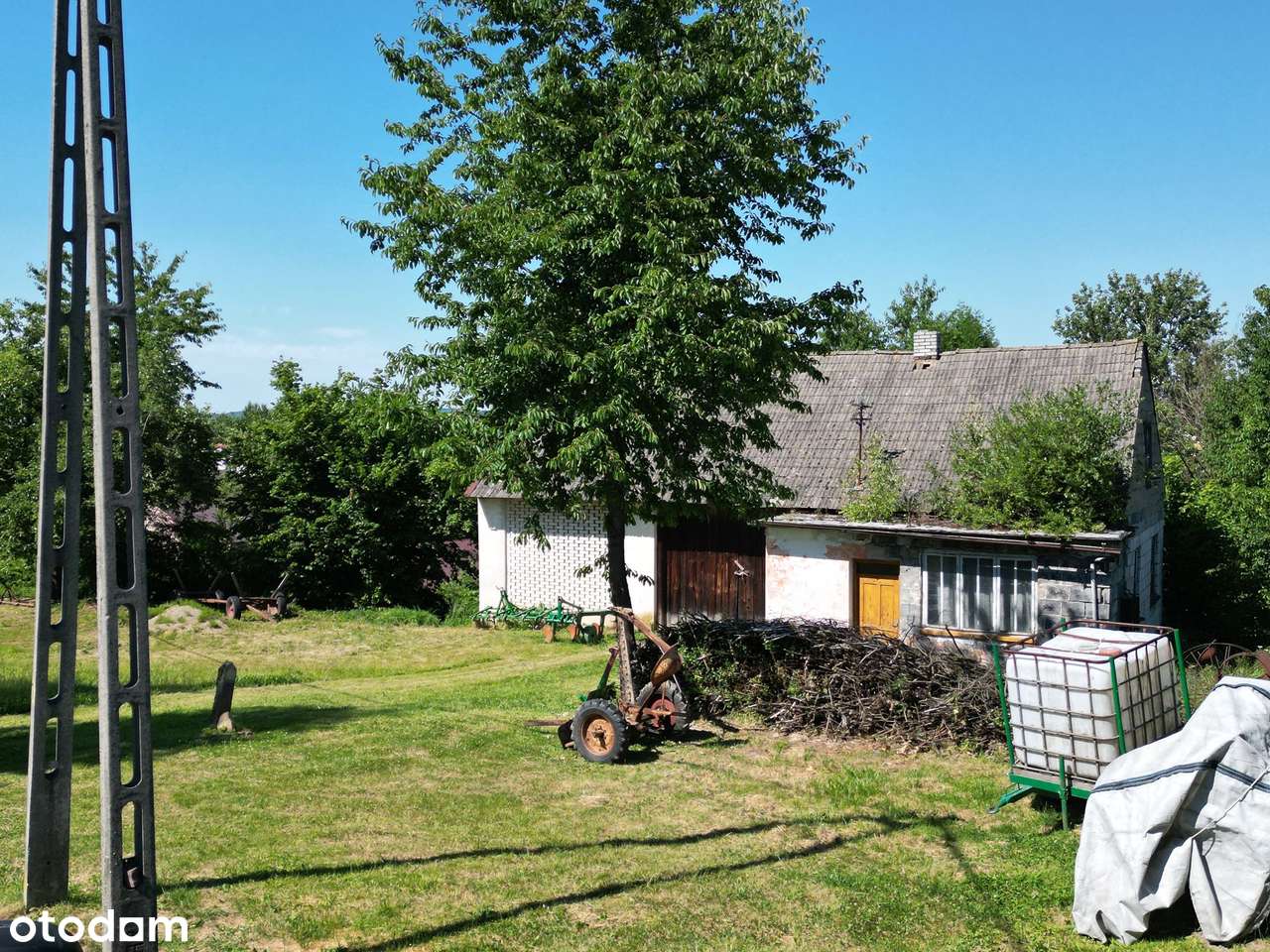 Działka budowlana 1700m2 z domem do rozbiórki - Skurowa - Pełny obrazek: 4/5