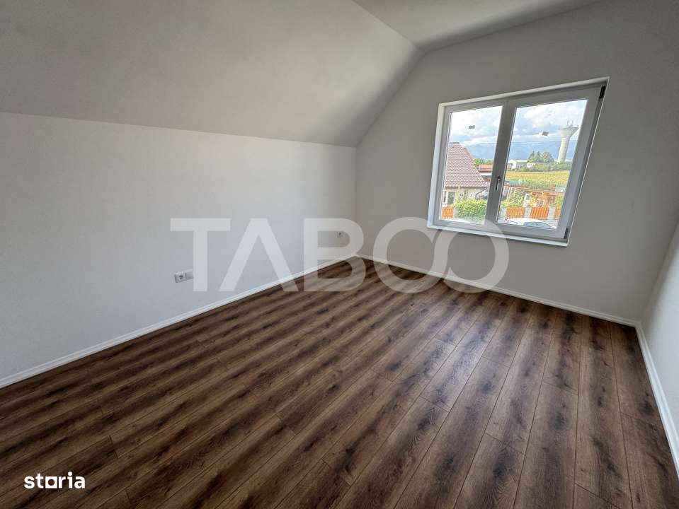 Casa individuala la cheie 4 camere 118 mpu teren 416 mp Cristian Sibiu - Imagine principală: 4/11