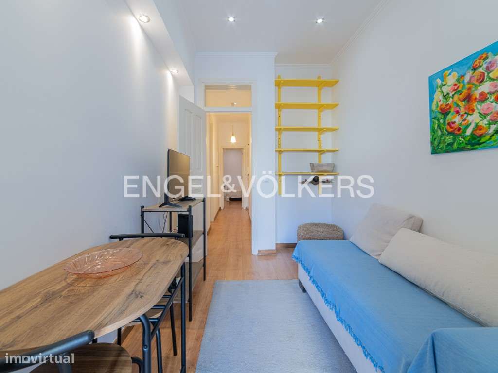 T2+1 com terraço em Alcântara - Grande imagem: 4/23