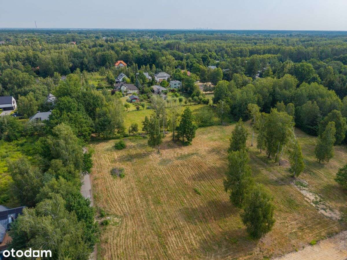 Przestronna działka budowlana w blisko lasu, Wkd - Pełny obrazek: 4/16