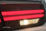 Stopuri LED M Look Black Line BMW Seria 3 F30 (2011-2019) LCI Design cu Semnal Din- livrare gratuita - 14