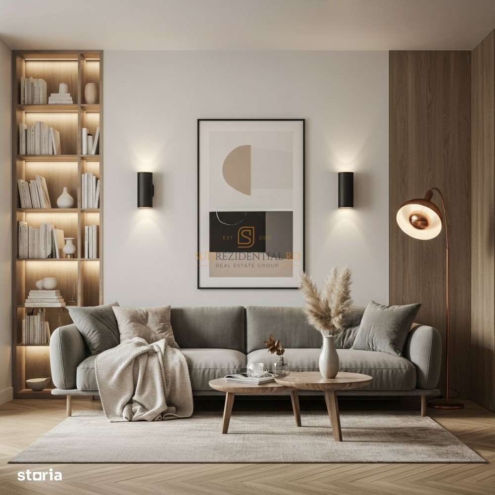 Apartament spatios cu 2 camere si balcon, bloc nou - zona Parc Tudor A - Imagine principală: 4/20