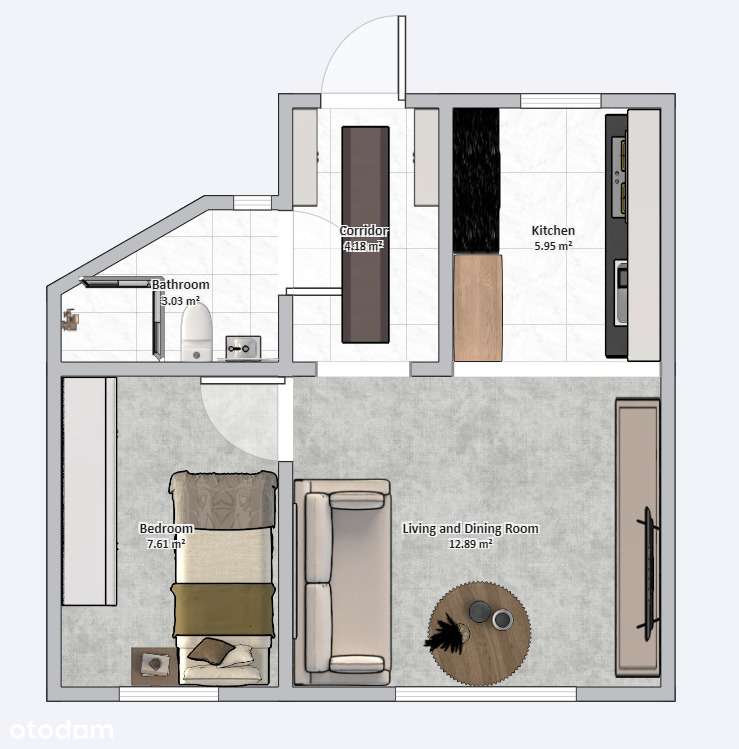 Wyjątkowe mieszkanie w Rogoźnie blisko jeziora!-9