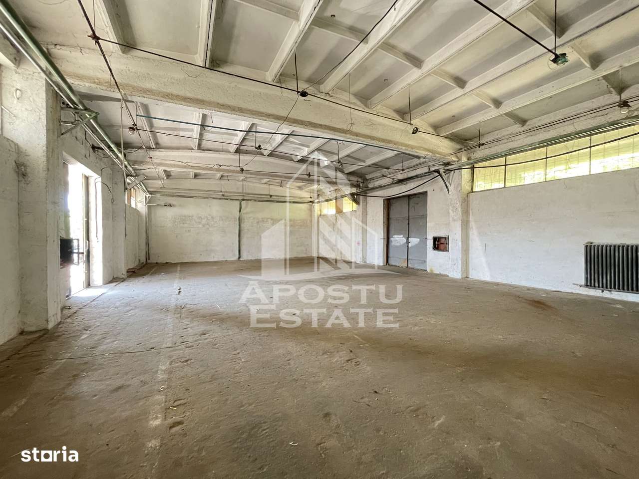 Hala depozitare sau productie cu rampa beton, 280 mp, Zona Buziasului - Imagine principală: 1/3