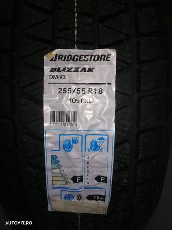 Anvelopa noua iarna 255/55 R18 BRIDGESTONE Blizzak 109T XL - 1