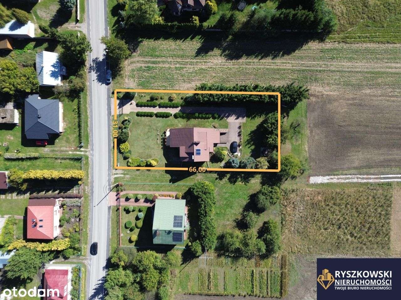 Dom Zwódne, duża zagospodarowana działka 2051m2-14