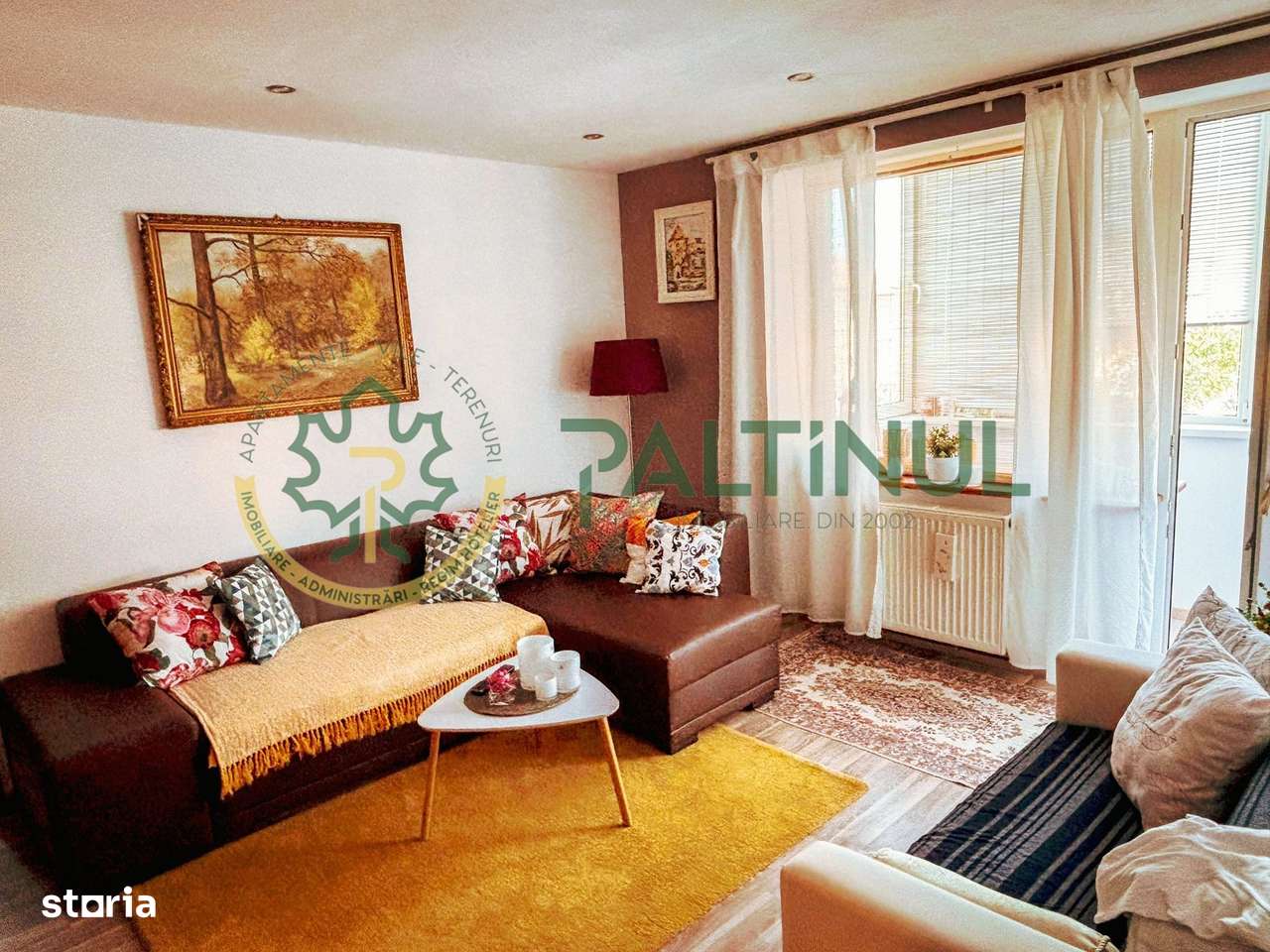 Apartament 2 camere decomandat cu balcon, renovat complet, Terezian - Imagine principală: 3/12