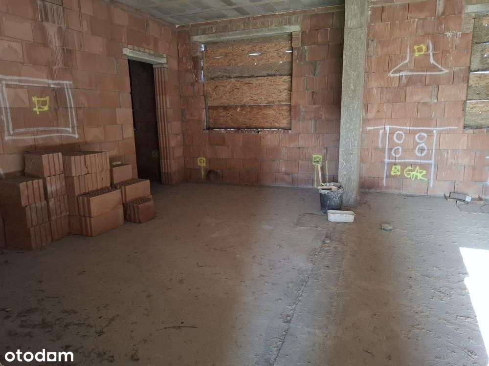 Kaźmierz ul. Borowikowa - działka z rozpoczętą budową-10