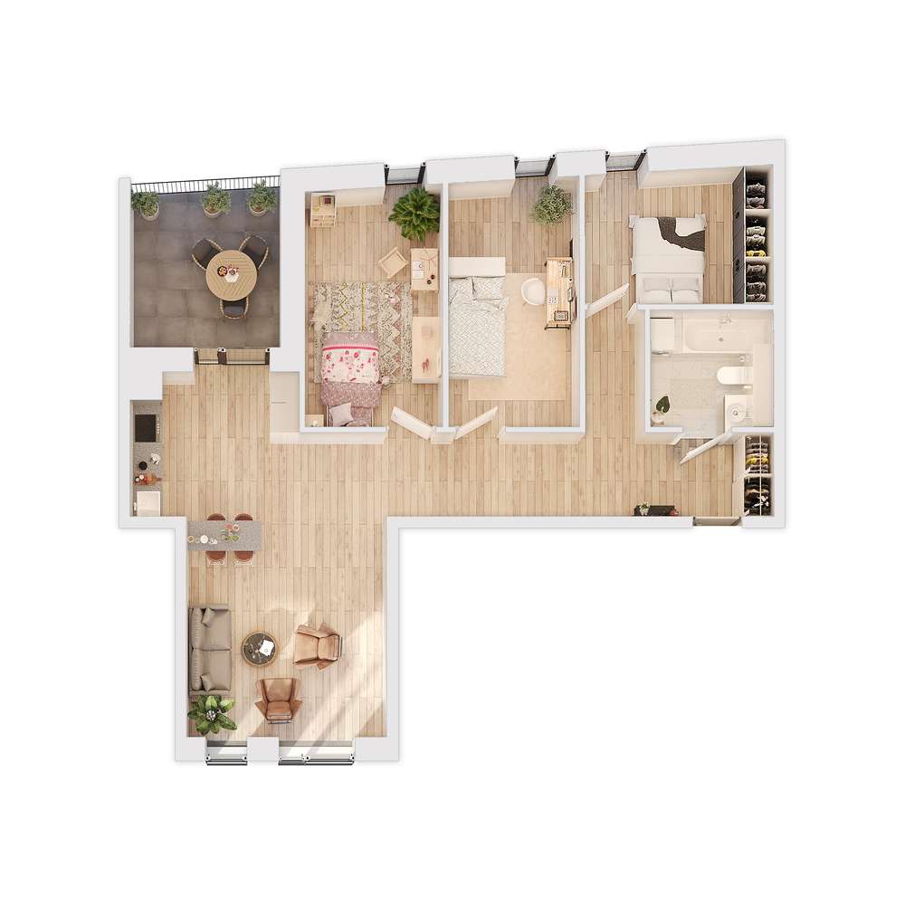 Westerplatte 5a | mieszkanie 4-pok. | I.M6 - Pełny obrazek: 3/9