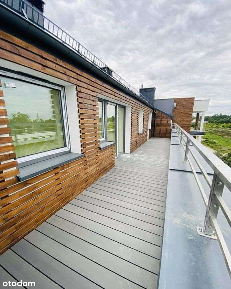 Nowy budynek. 76m2 mieszkania + 20m2 tarasu +4m2 komórka + m-ce post. - Pełny obrazek: 3/18